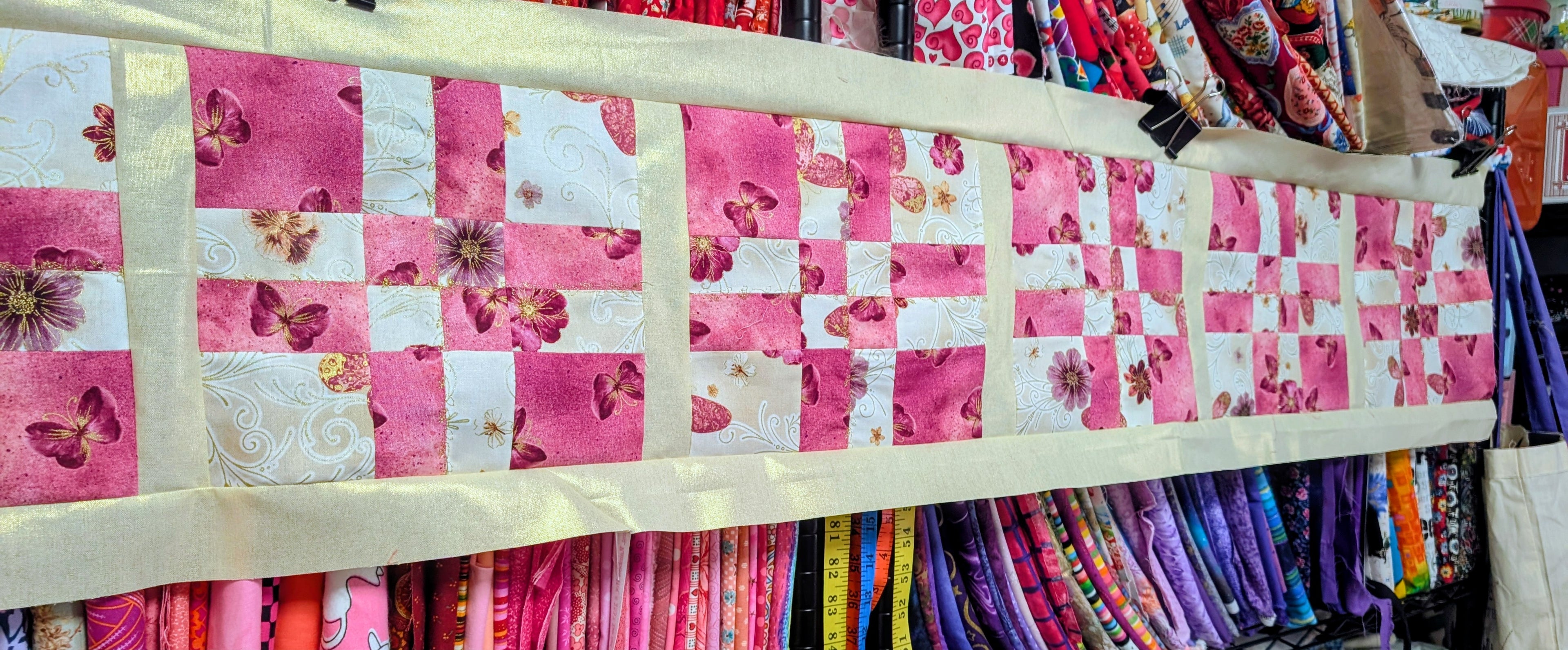 Quilted Throw blanket  70x70