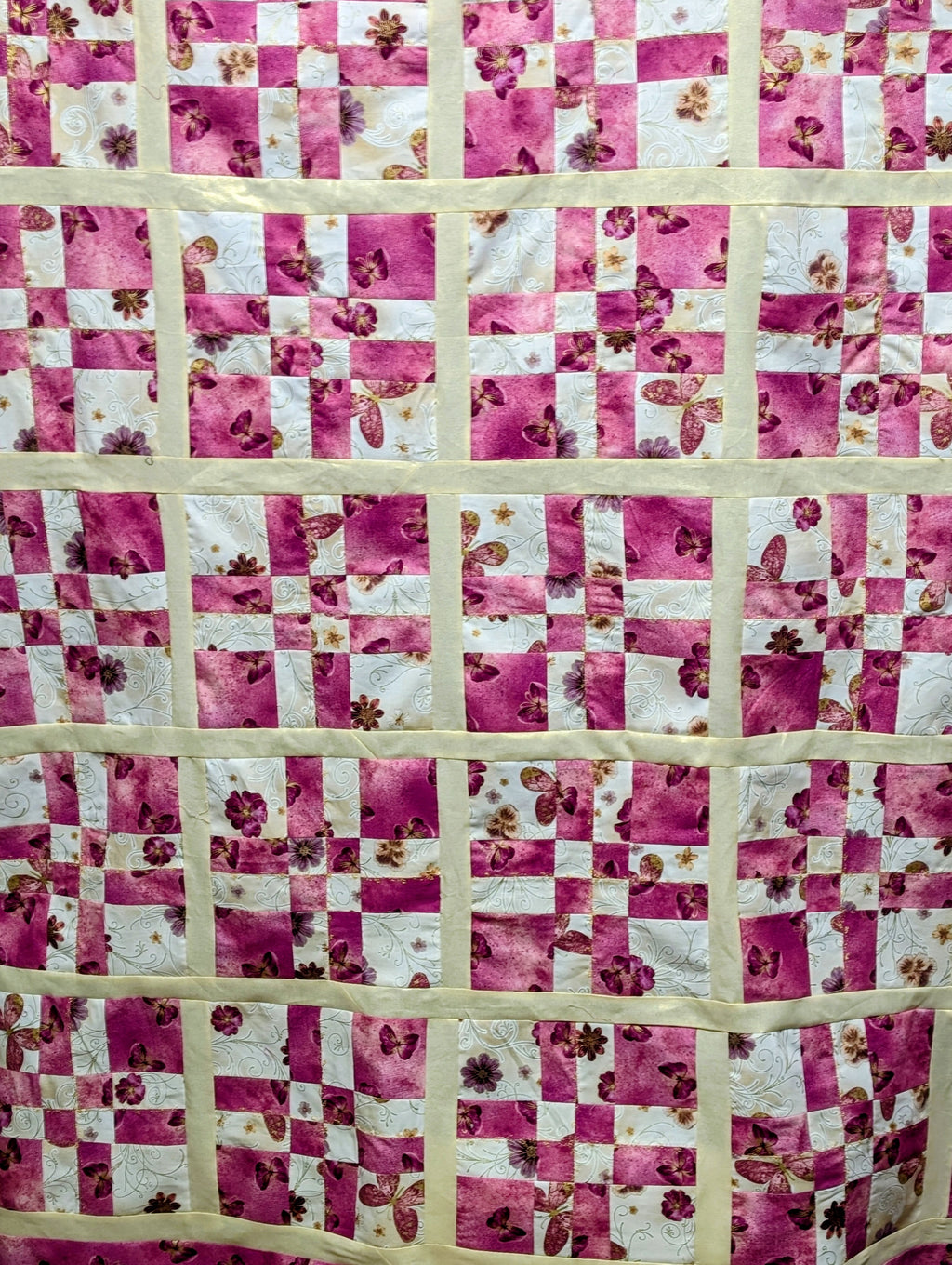 Quilted Throw blanket  70x70